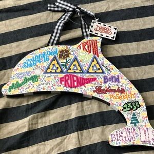 Tri Delta Wooden Sign